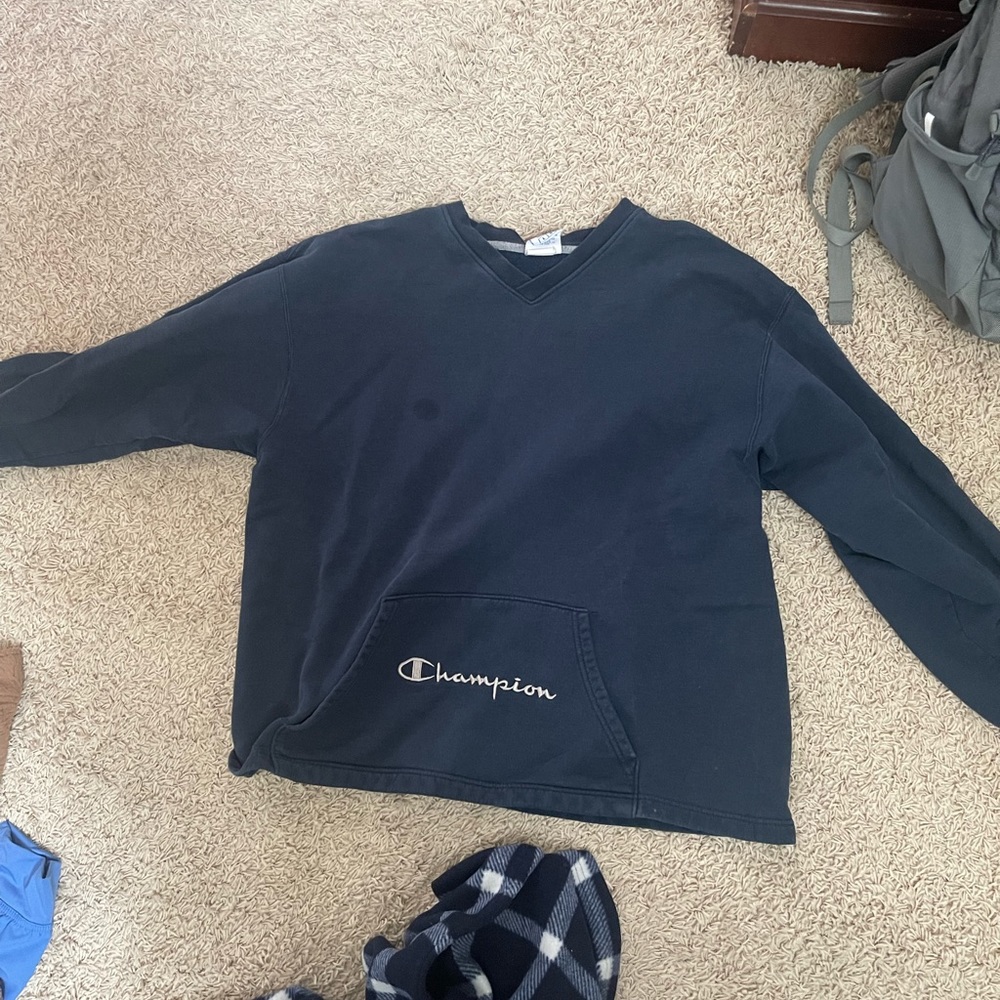 Vintage champion oversized crew neck